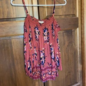 Rewind Floral Off-Shoulder Blouse